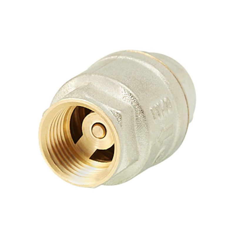 Check valve ITALGAS 3/4" spring, nickel