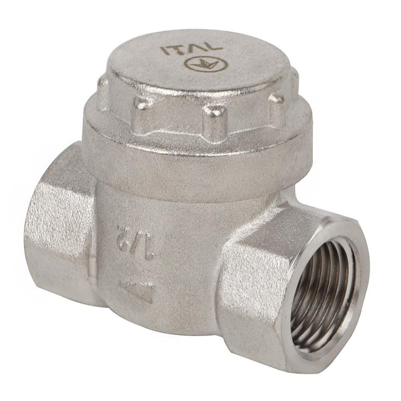 Coarse water filter ITALGAS IT34-01531, 3/4", straight, nickel