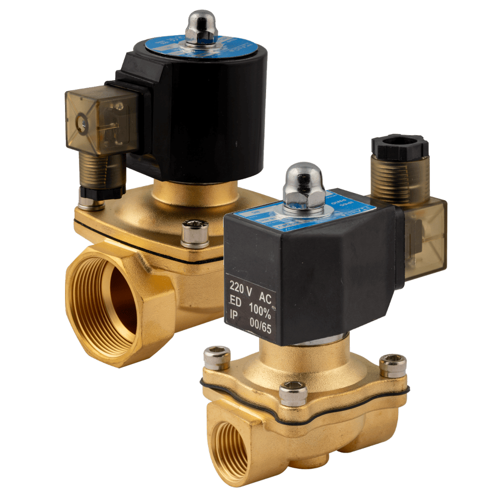 Shut-off and control valves
